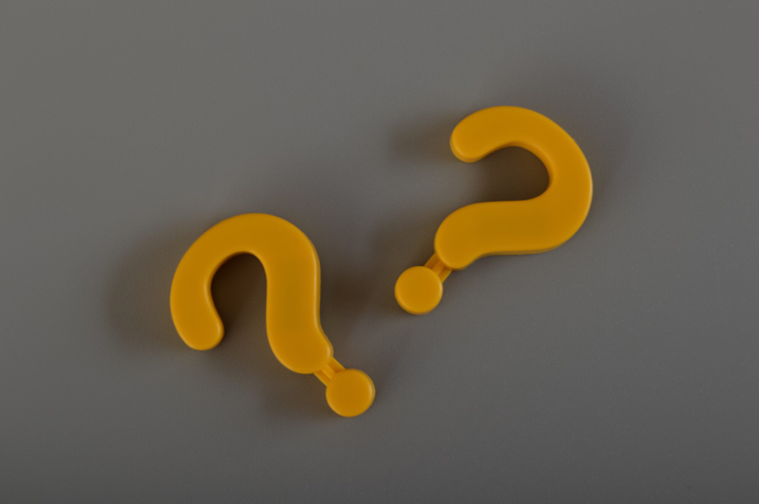 question mark symbols